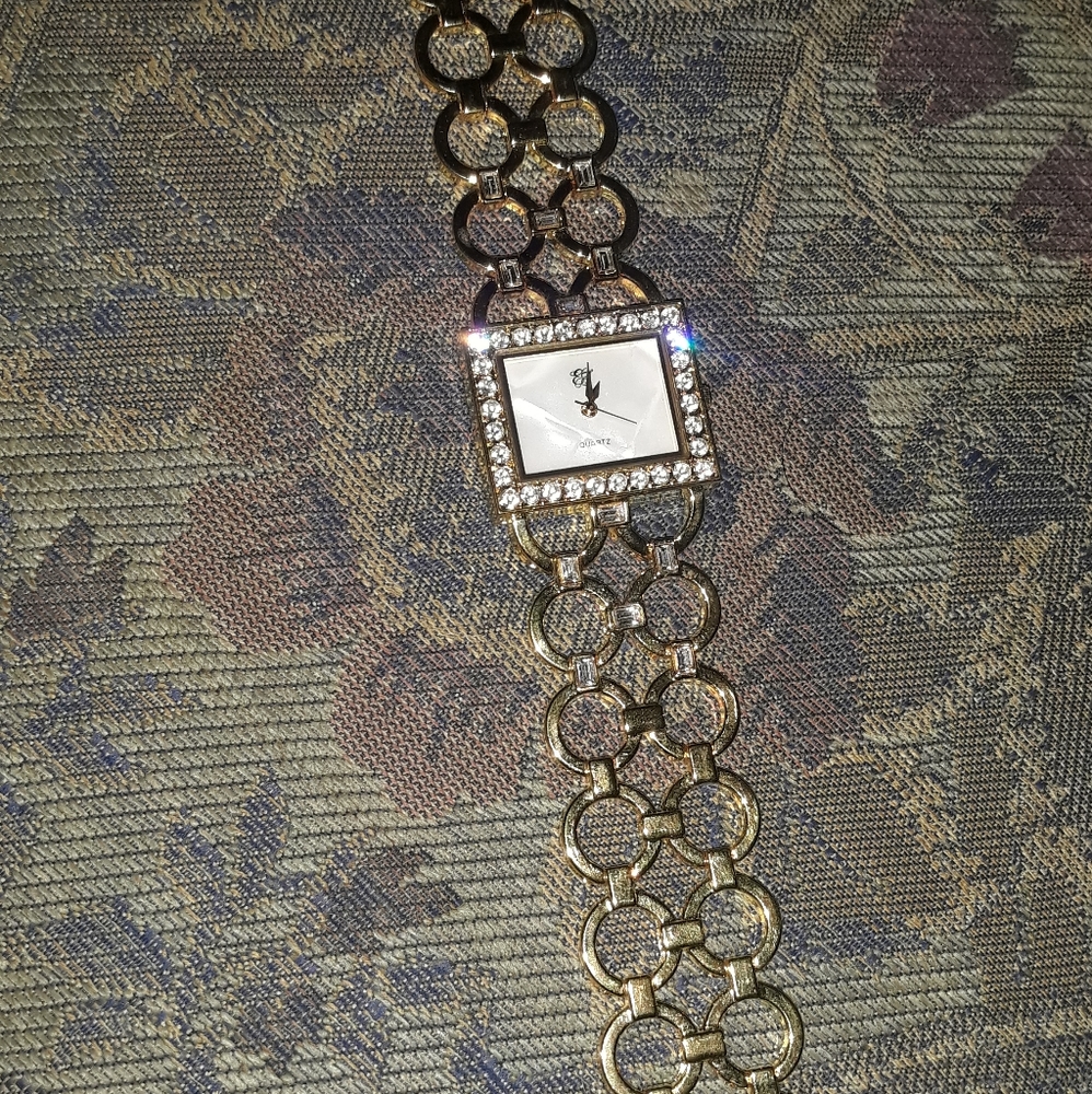 E.J QUARTZ Gold Watch